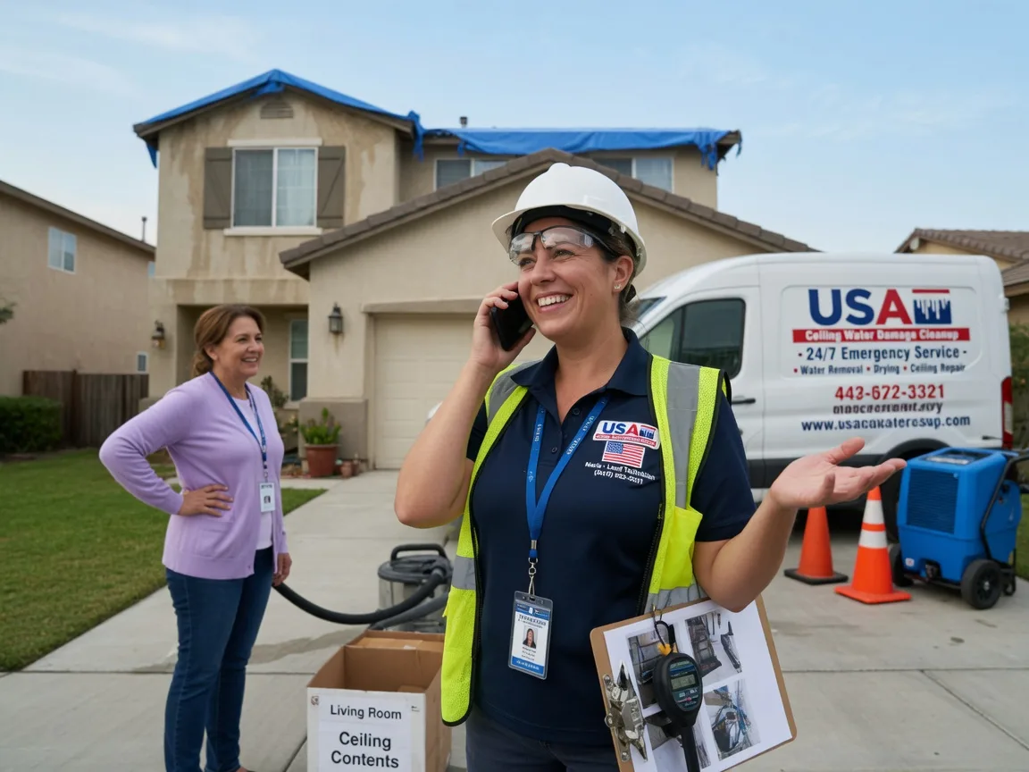 Ceiling Water Damage Restoration Brookston, IN FAQs